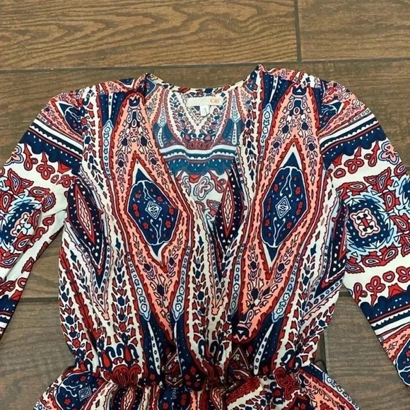 Gianni Bini Multicolor Patterned Jumpsuit - Picture 2 of 4